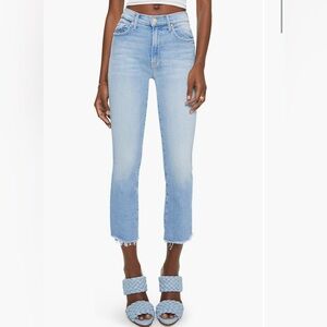 MOTHER INSIDER CROP STEP FRAY LIMITED EDITION SIZE 26